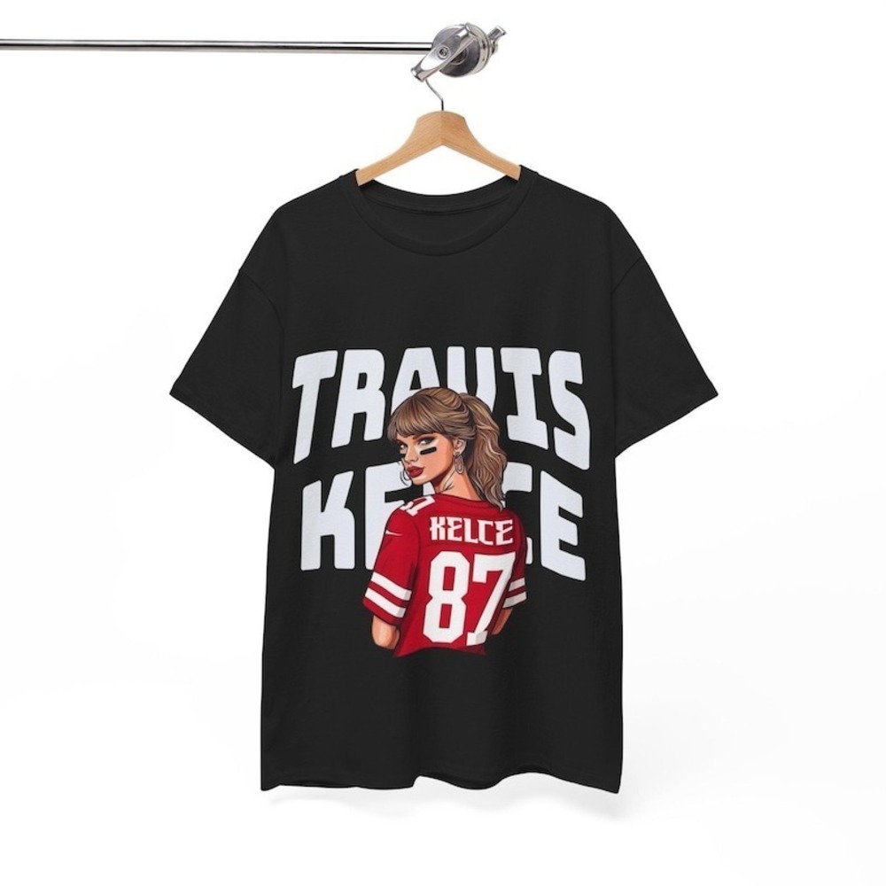 Jersey Travis Kelce 87 Tee Pop Icon Illustration